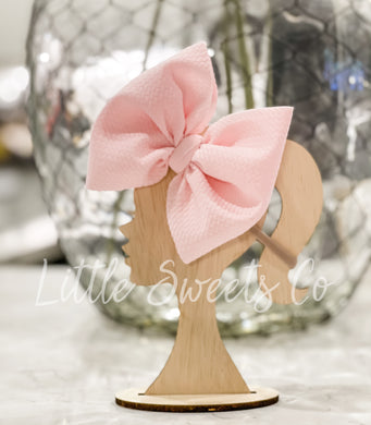 Baby Pink Allison Bow
