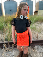 Load image into Gallery viewer, Spooky Season Fringe Skirt