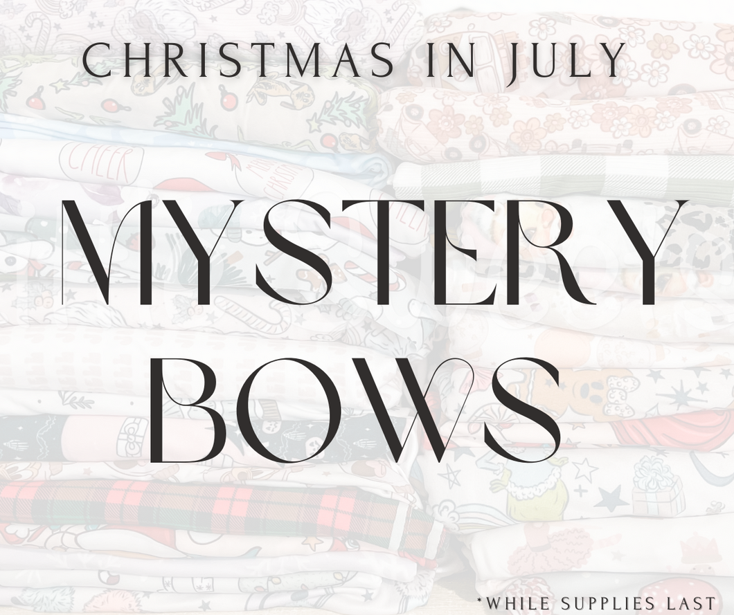 Christmas in July Mystery Bow