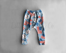 Load image into Gallery viewer, Red, White and Blue Joggers (Choose Your Print)