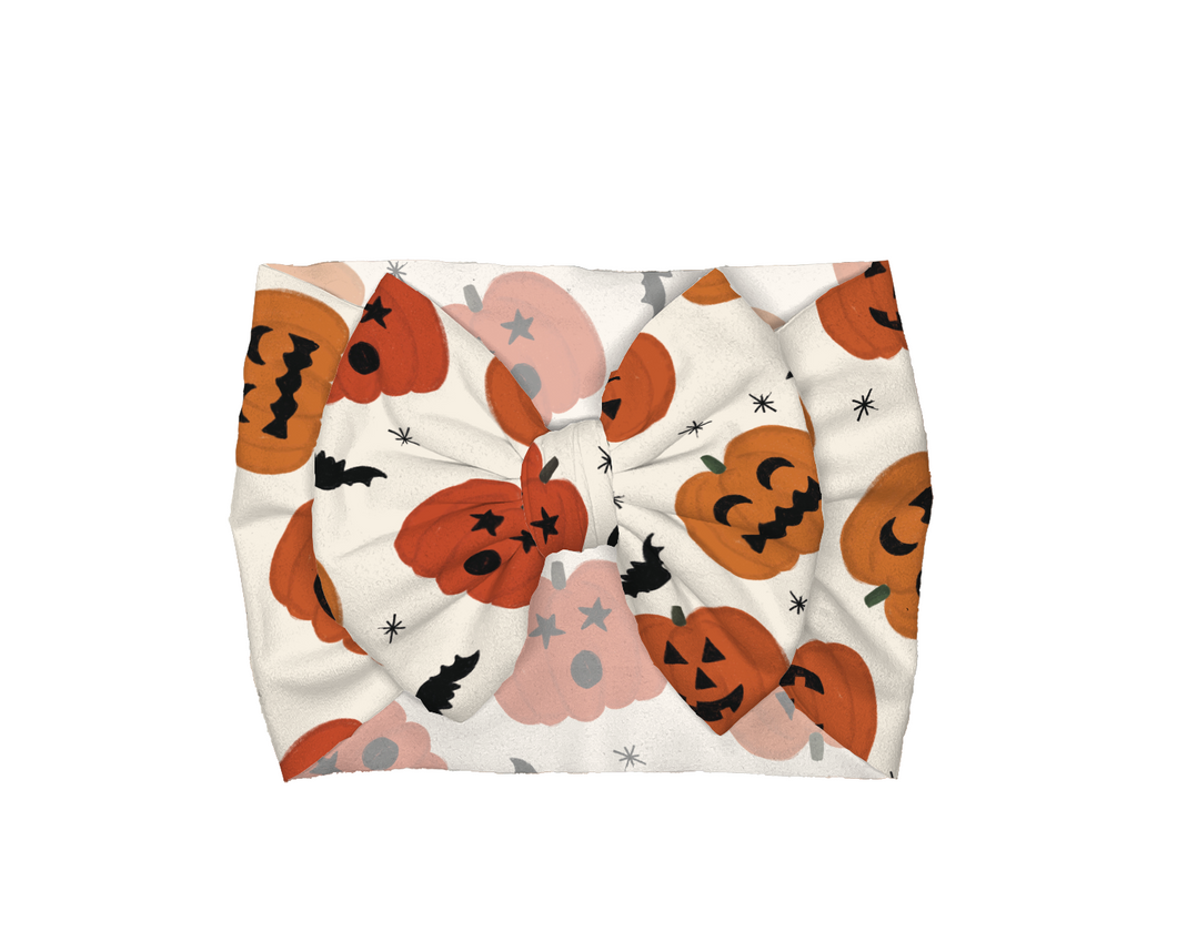 Boho Halloween Headwrap  (Choose Your Print & Style)