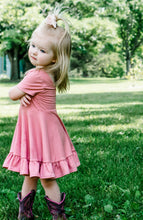 Load image into Gallery viewer, Easter Vintage Ruffle Dress (Choose Your Color)