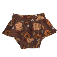 Load image into Gallery viewer, Fall Spirit Skirted Bummie (Choose Your Print)