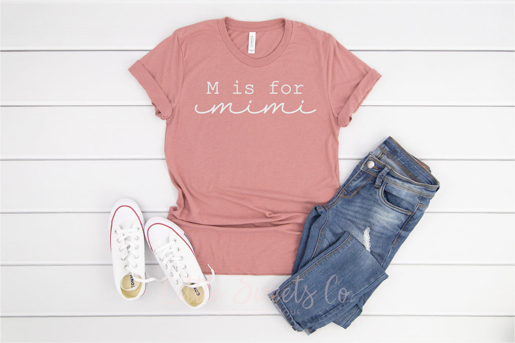 Personalized Letter T-Shirt
